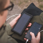 Sandberg ne&scaron;iojama saulės baterija - įkroviklis Outdoor Solar Powerbank 24000