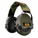 Sordin Supreme Pro-X headband PVC taktinės ausinės kamufliažinės
