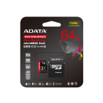 ADATA High Endurance 64 GB microSDXC atminties kortelė, UHS-I, A2, V30