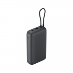 Xiaomi Power Bank 20000 mAh  su integruotu kabeliu, Dark Gray