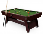 Pulo stalas Bilaro Q15 8 pėdų (242x131cm) žalias audinys su komplektacija