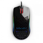 Glorious Pc Gaming Race Model O, Glossy Black + Bungee (Black)+ G-Skates GABU-250