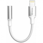 Swissten Textile Lightning to Jack 3.5mm Audio Adapter 15cm 73502314