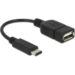 Delock USB Type-C 2.0, M to USB-A, F 65579