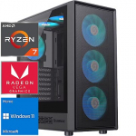 TopPC AMD Ryzen 7 (Zen 3) APU GMNG, Ryzen 7 5700G, 32GB (2x16) DDR4, Radeon RX Vega 8 (Zen 3), 1TB NVMe, Windows 11 Home DATK266-1309721