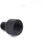 Bitspower Matt Black E-Adapter G1/8" to IG1/4" BP-MBWP-C19