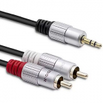 Qoltec 2xRCA to 3.5mm, 2m 52341