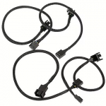 Akasa PWM Fan Extension Cable, 0.3m, 4-pack AK-CBFA01-KT04