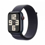 Apple Watch SE GPS + Cellular, Aluminium, Midnight Sport Band (M/L) - 44mm  MXGM3ET/A