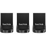Sandisk Ultra Fit 3-PACK, 32GB, Black SDCZ430-032G-G46T
