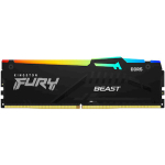 Kingston FURY Beast Black RGB, DDR5, 32GB, 5600MT/s, CL40, Single stick KF556C40BBA-32