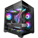 Mars Gaming MC-VIEW2, Tempered Glass, Black MCVIEW2