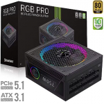 Gamemax RGB PRO 750G, 750W, 80PLUS Gold, ATX 3.1, PCIe 5.1 RGB PRO 750G