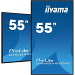 Iiyama 55IN 3840X2160 UHD VA PANEL HAZE 25 500CD/M2 LANDSCAPE AND P LH5560UHS-B2AG