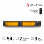 Terasos &scaron;ildytuvas Heatum H3000R EMPIRE