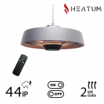 &Scaron;ildymo lempa Heatum VERSE H2000R Silver