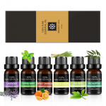 Ekologi&scaron;kas eterinis aliejus Bohomi Home Spa 100% Pure 6 x 10ml