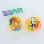 IWAKO trintukų &ndash; dėlionių rinkinys BENTO prie&scaron;piečių mini dėžutėje &bdquo;Animals&rdquo; 7vnt.