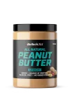 Biotech All Natural Peanut Butter, (žemės rie&scaron;utų kremas) 1000 g - Su gabaliukais