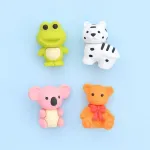 IWAKO trintukų &ndash; dėlionių rinkinys BENTO prie&scaron;piečių mini dėžutėje &bdquo;Animal&rdquo;