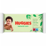 Drėgnos servetėlės Huggies Natural Care x56