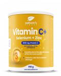 Gamtoje geriausias cinkas + selenas + vitaminas C. Unikali imunitetą stiprinanti formulė &ndash; didelė vitamino C dozė su cinku ir selenu. Be cukraus. 150 g