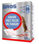 BROS grūdai nuo pelių ir žiurkių 120g