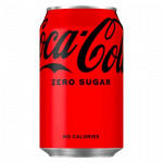 COCA-COLA Zero, 330 ml skardinėje