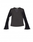 Street One vintage women's 00's black blouse