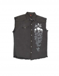 Spiral vintage men's denim top