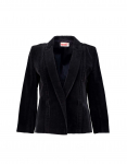 Mondi vintage women's 90's black cotton blazer