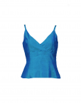 Vintage women's 00's blue cami top