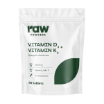 RAW POWDERS Vitamin D3 + Vitamin K2 - 90 tabl.