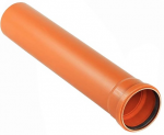 Lauko nuotekų vamzdis WAVIN DN 160 x 2000 mm