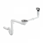 Sifonas plautuvei HANSGROHE vietą taupantis, 43921800