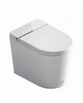 Pastatomas unitazas su bidė funkcija PORTABELO Compact GS1-W Rimless su sėdyne ir dangčiu