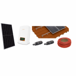 Saulės elektrinės rinkiniai 5 kW, trifazis