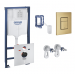Potinkinio (WC) rėmo rinkinys GROHE Rapid SL 5 in 1 Skate Cosmopolitan &Scaron;epečiu vėsus saulėtekis