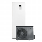 Shilumos siurblys NIBE L6 Split -HT 6 su integruota 180 l talpa karta vandeniui, galia 4-6 kW