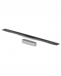 Latako grotelės ACO ShowerDrain S+, Plate black, ilgis - 900 mm