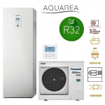 J naujausios kartos &scaron;ilumos siurblys oras - vanduo 5 kW PANASONIC su integruotu 185 l katiliu, one-fazis
