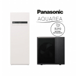 K naujausios kartos &scaron;ilumos siurblys oras - vanduo 7 kW PANASONIC Aquarea su integruotu 185 l katiliu, vienfazis
