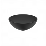 Praustuvas-dubuo IDEAL STANDARD Strada O 41 x 41 cm, juodas - plaukuotas