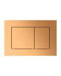 Vandens nuleidimo plok&scaron;telė TECEnow, Metallic brass