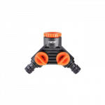 2-jų i&scaron;ėjimų kolektorius CLABER Quick-Click 3/4'' vidurys, 8598