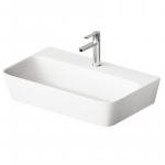 Pastatomas praustuvas PAA Quadro Silkstone, 700 x 430 mm, IQUAS/00