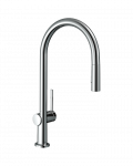 Virtuvinis (plautuvės) mai&scaron;ytuvas su i&scaron;traukiama žarna HANSGROHE Talis M54 210 2jet + sBox, chromas, 72801000