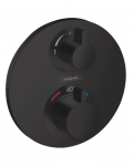 Termostatas HANSGROHE Ecostat S 2 funkcijų, juodas-matinis, 15758670