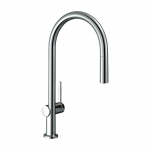 Virtuvinis (plautuvės) mai&scaron;ytuvas su i&scaron;traukiama žarnele HANSGROHE Talis M54 210 1jet + sBox, chromas, 72803000