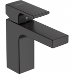 Praustuvo mai&scaron;ytuvas su dugno vožtuvu HANSGROHE Vernis Shape 100, juodas-matinis, 71561670